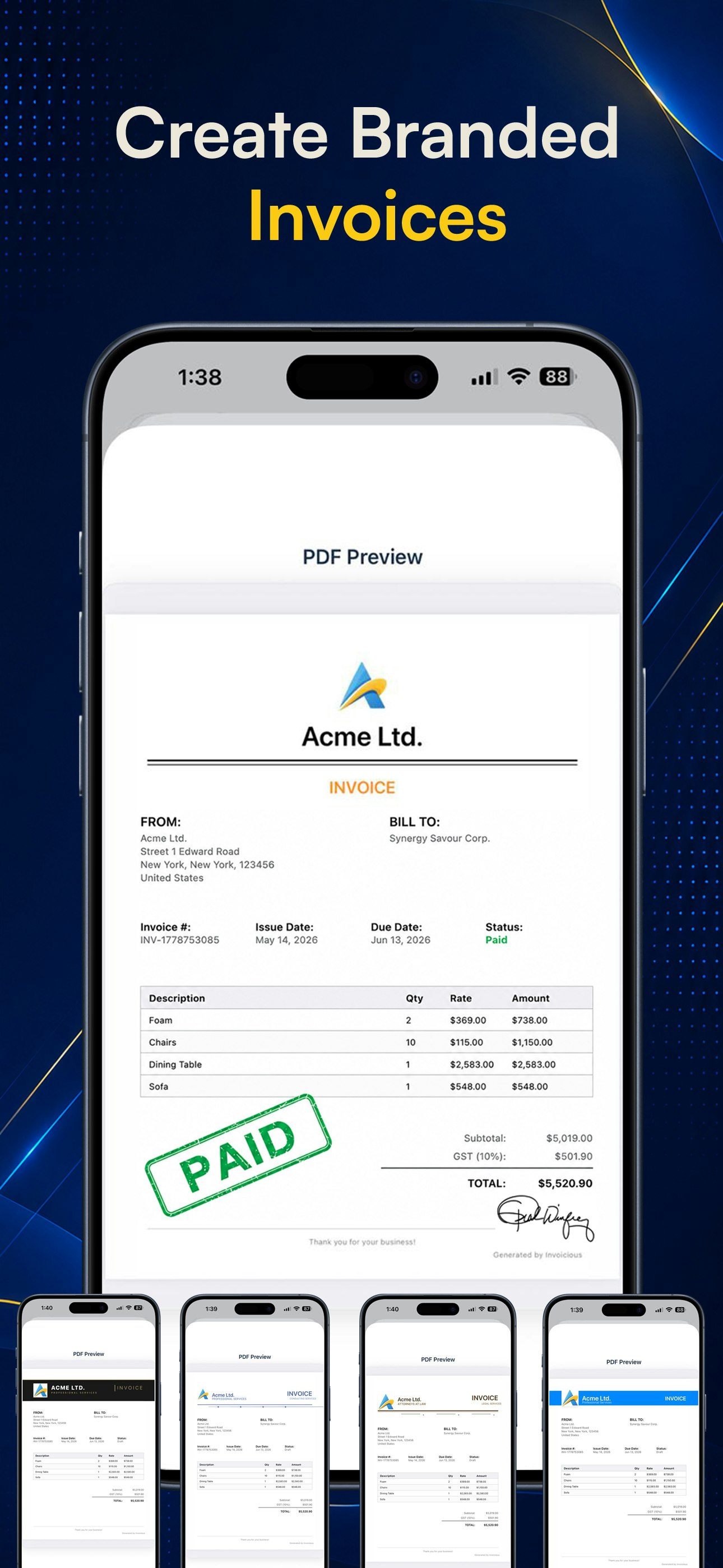 Invoice Creator by Invoicious gallery image