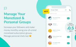 The Social App - Paid Group Chat media 3