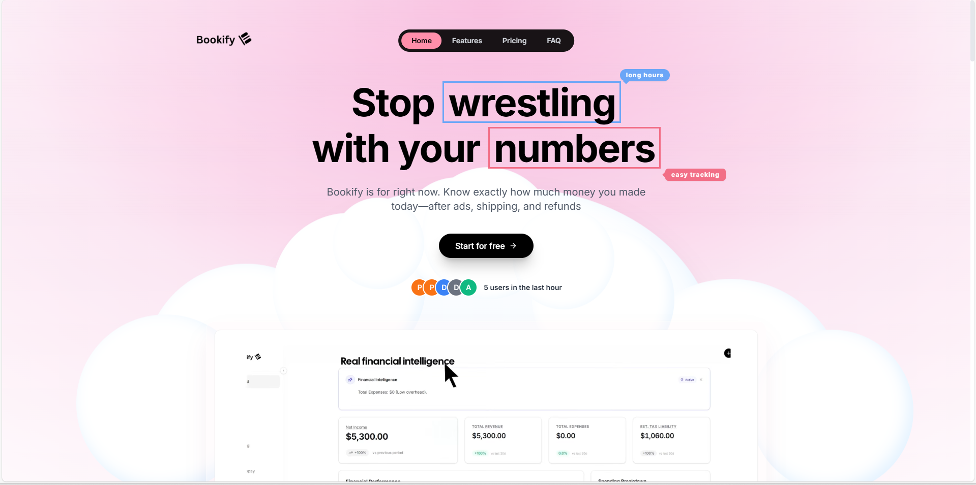 Bookify - Main product screenshot demonstrating key features and user interface