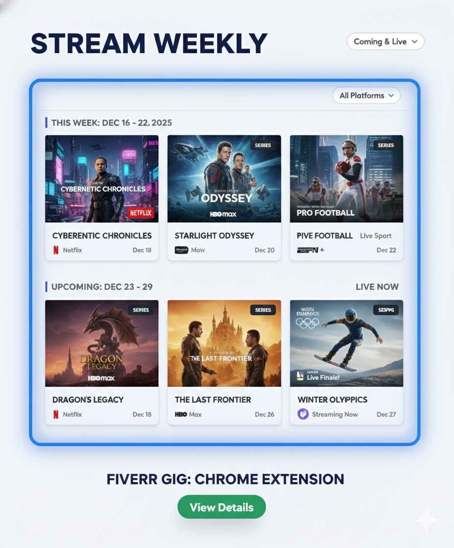 Weekend Binge - Product Hunt launch logo