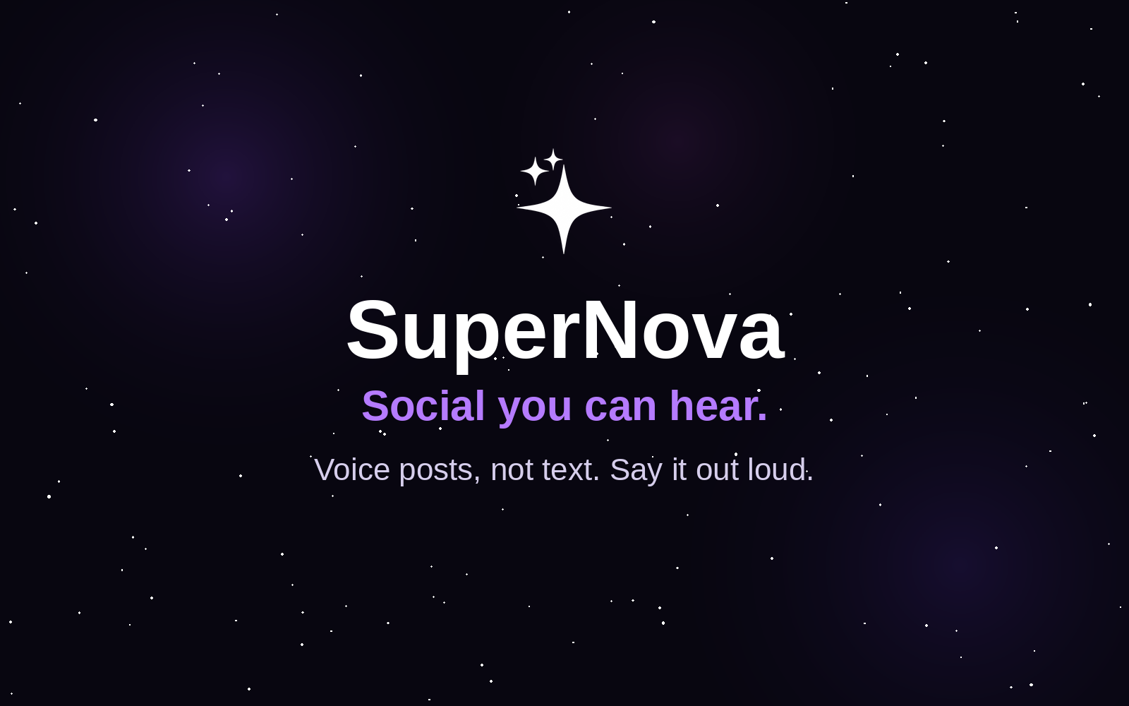 SuperNova: Talk, Don't Type gallery image