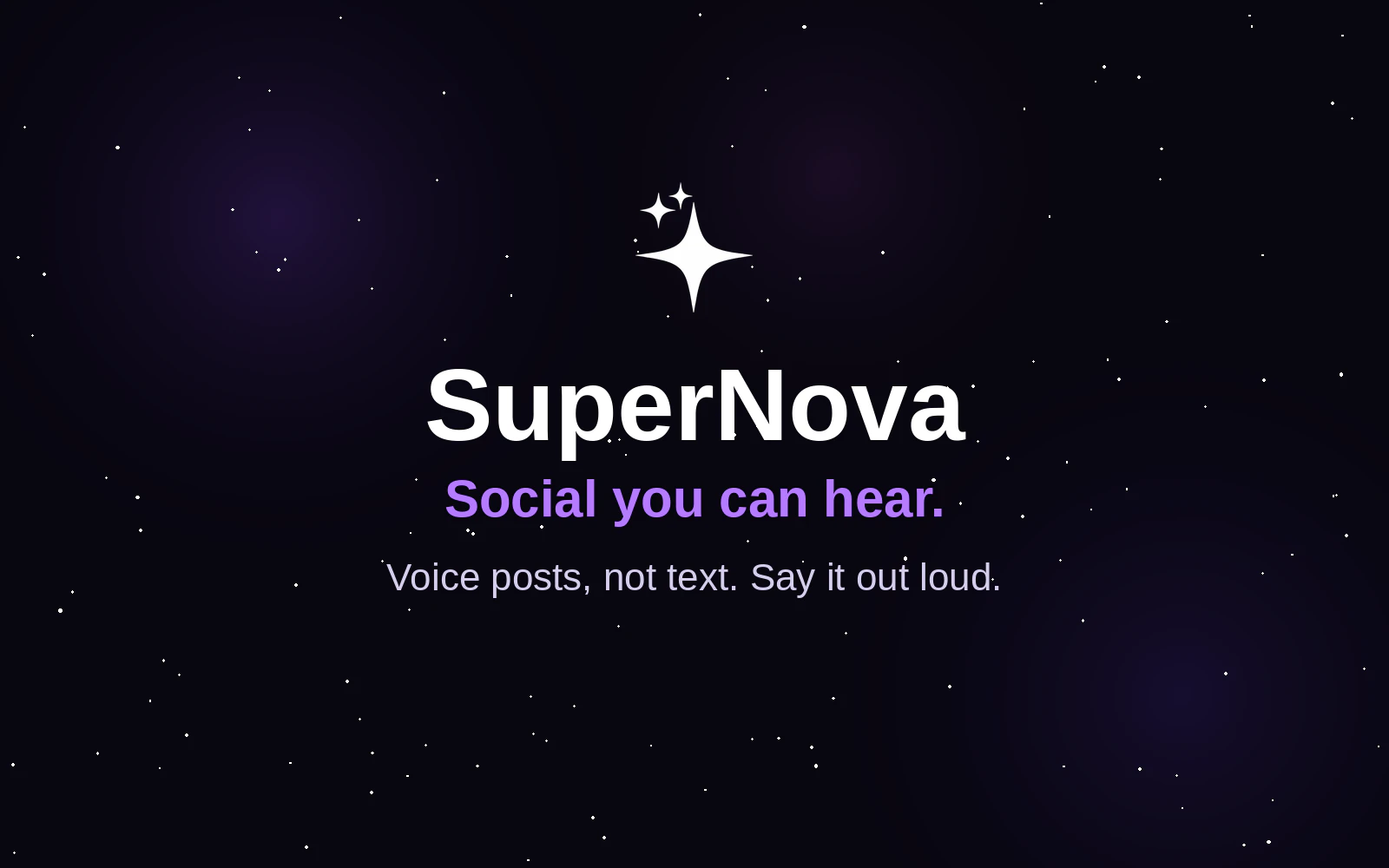 SuperNova: Talk, Don't Type screenshot 2