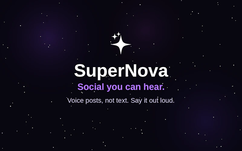 SuperNova: Talk, Don't Type screenshot 2