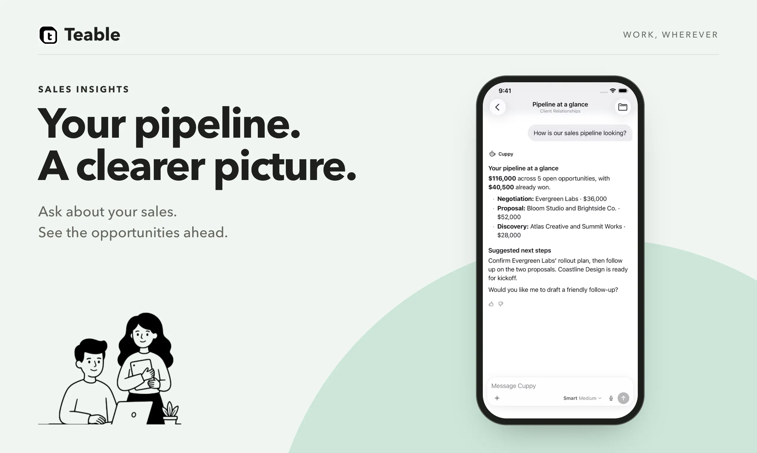 Teable Mobile gallery image