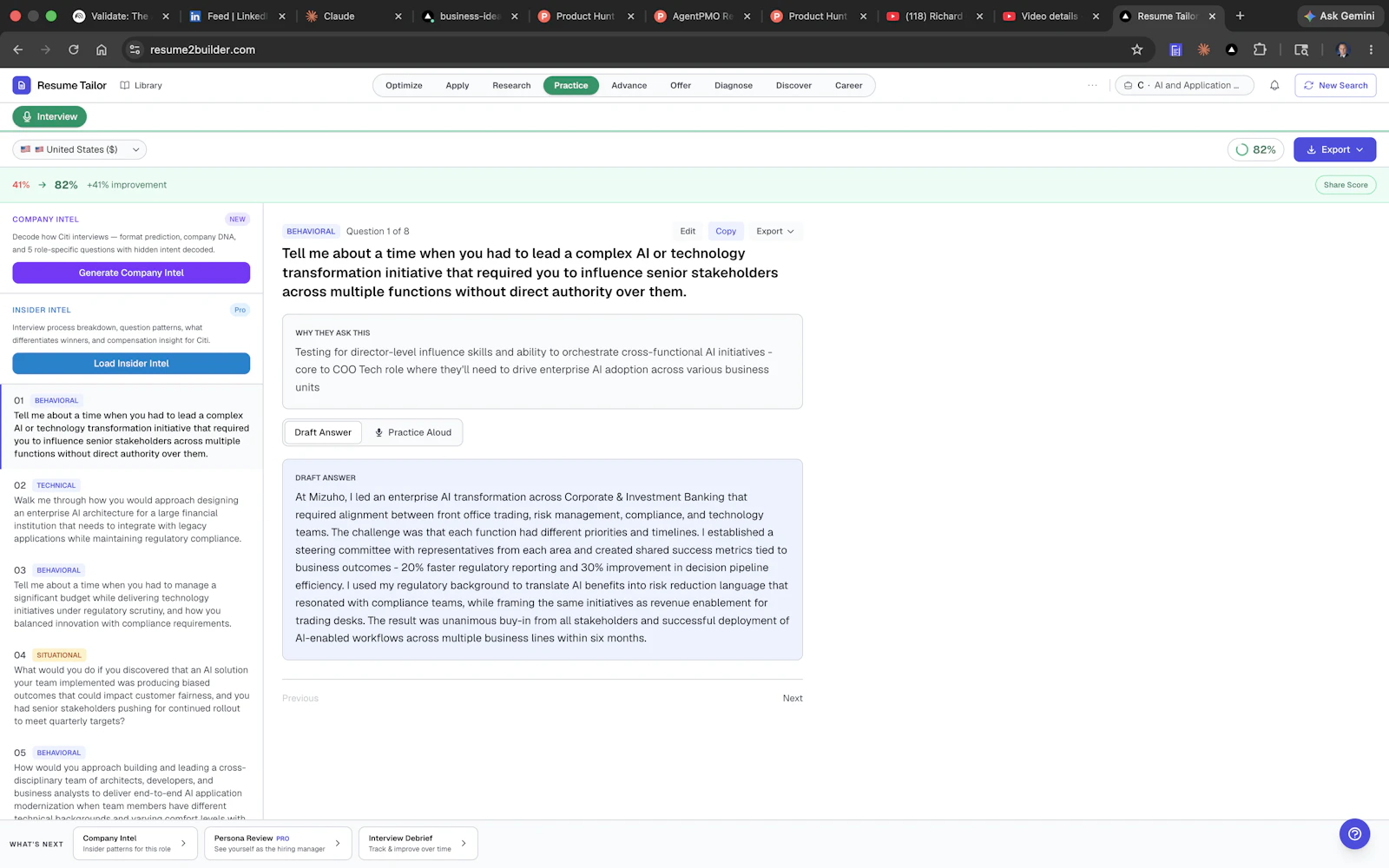 Resume Tailor screenshot 4