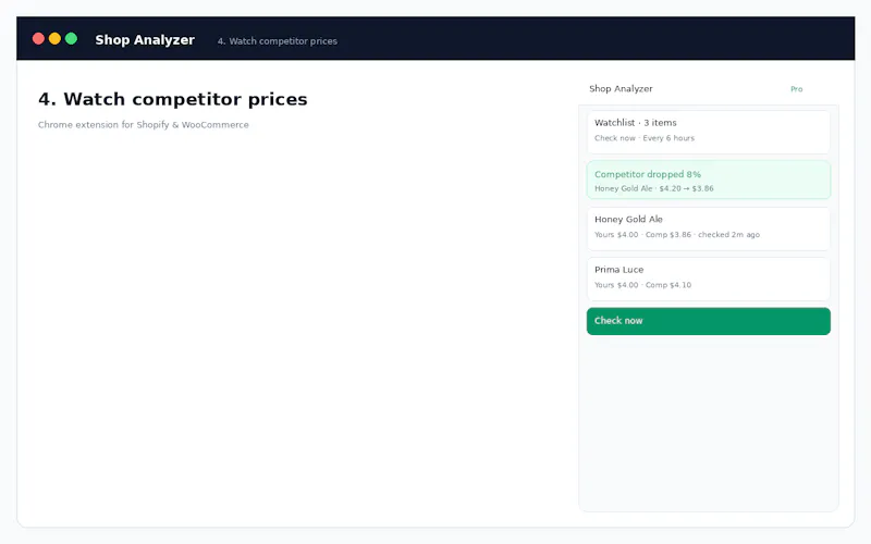 Shop Analyzer screenshot 5