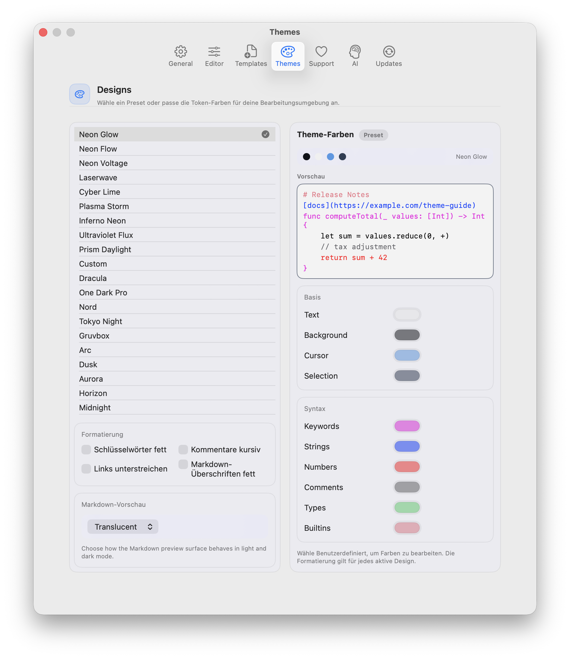 Neon Vision Editor - Major update gallery image