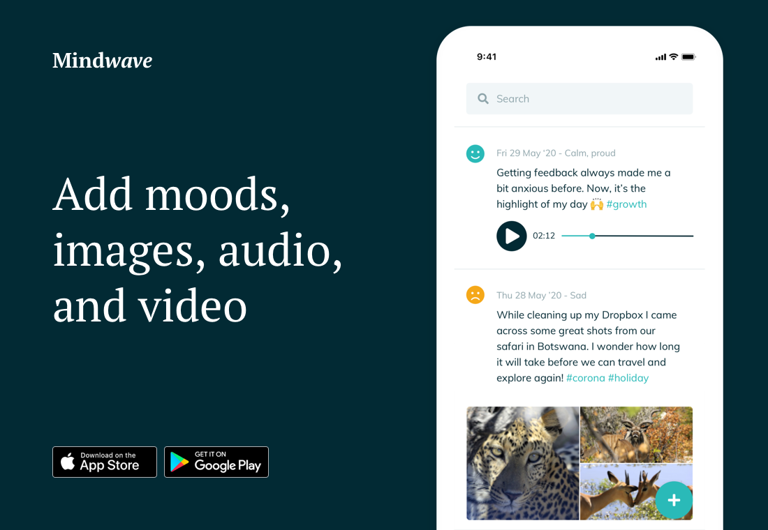 audio journal app