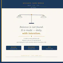 Balance Your World: Work. Life. You. gallery image