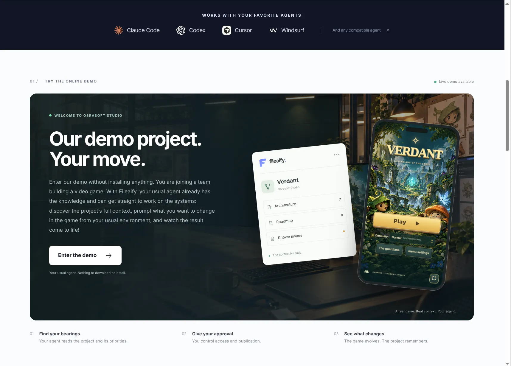 Augment any AI agent with ONE URL gallery image