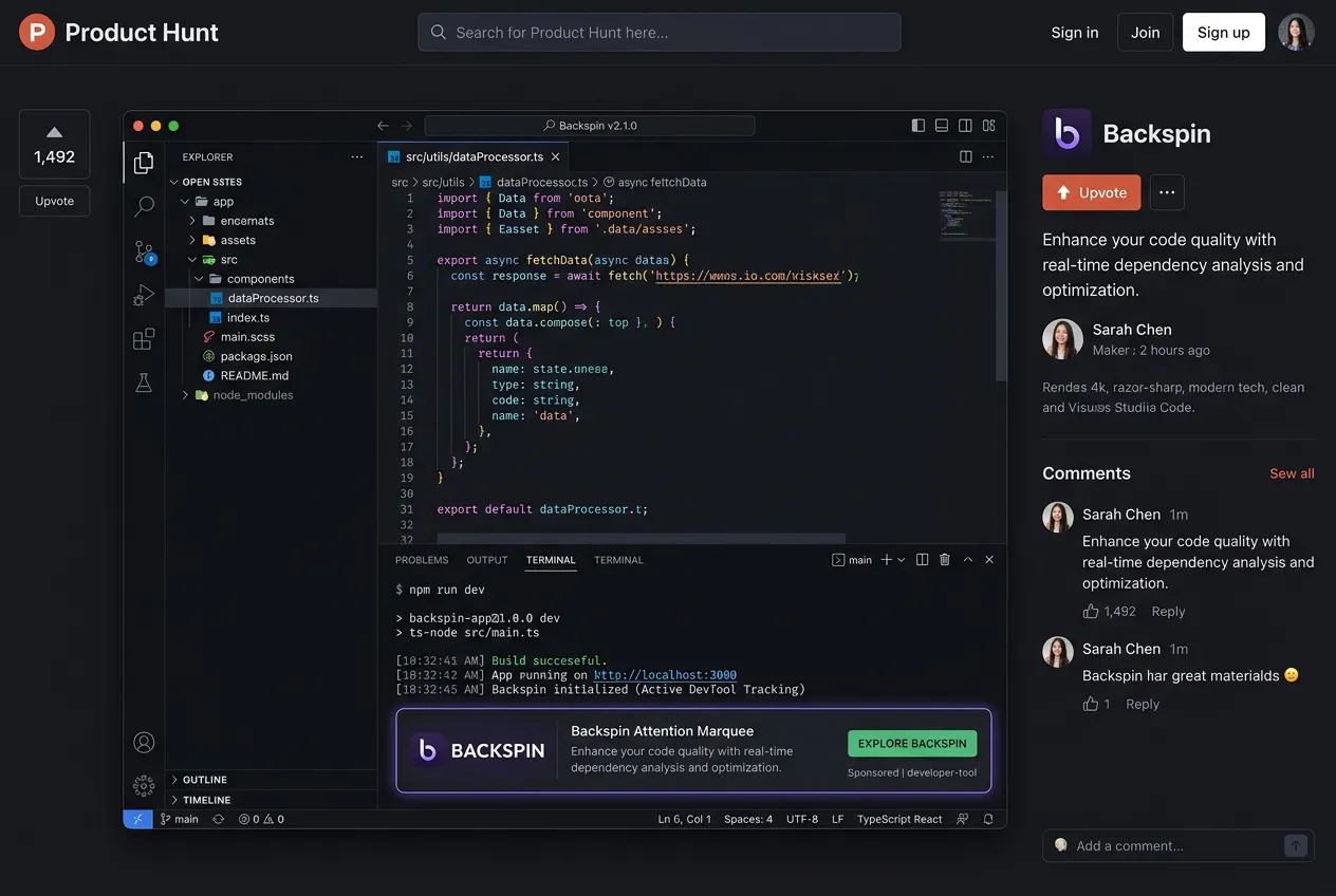 BackSpin - Open AI Attention Exchanges gallery image