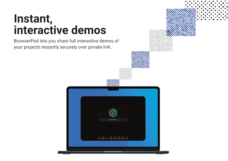 BrowserPod for Node.js  screenshot 5