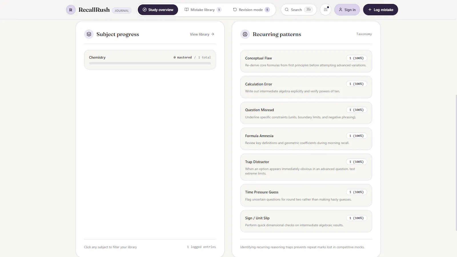 RecallRush screenshot 3