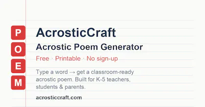 AcrosticCraft gallery image