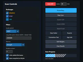 Crypto Market Rotation Terminal gallery image