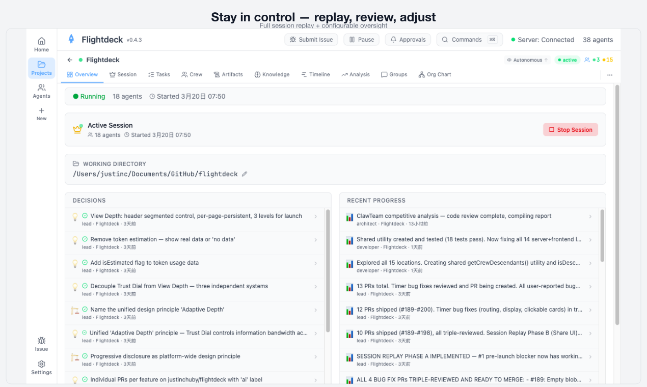 Flightdeck gallery image