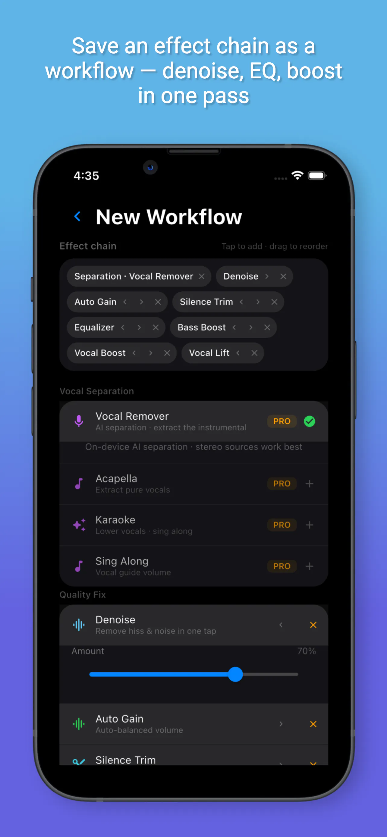 ToneScoop – On-device Video to MP3 gallery image