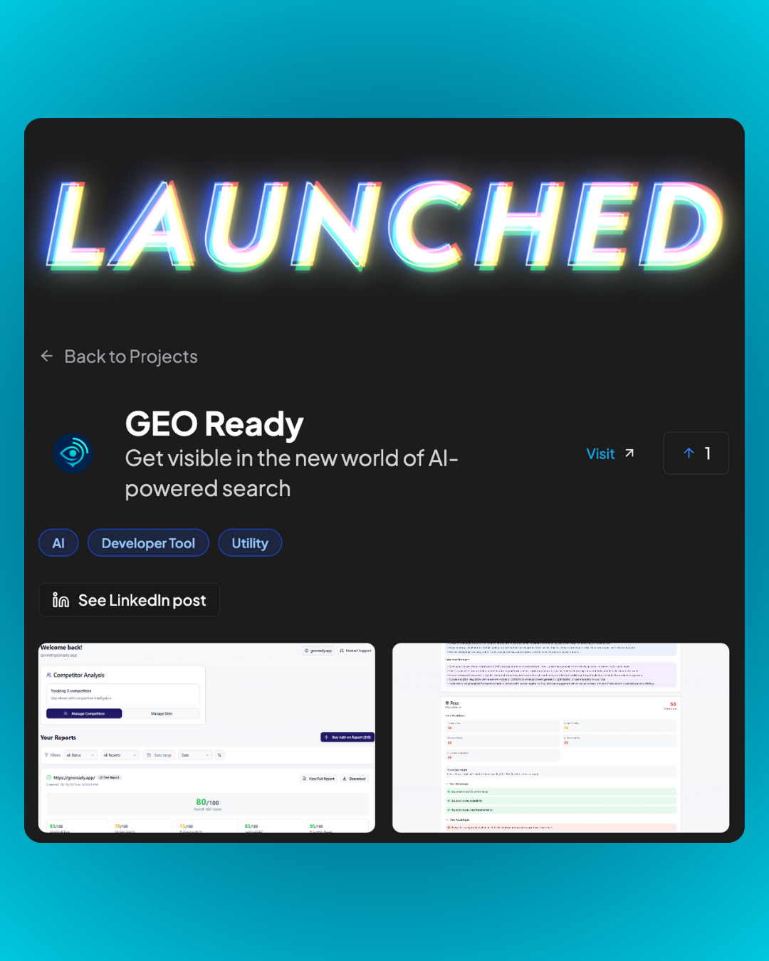 GEO Ready gallery image