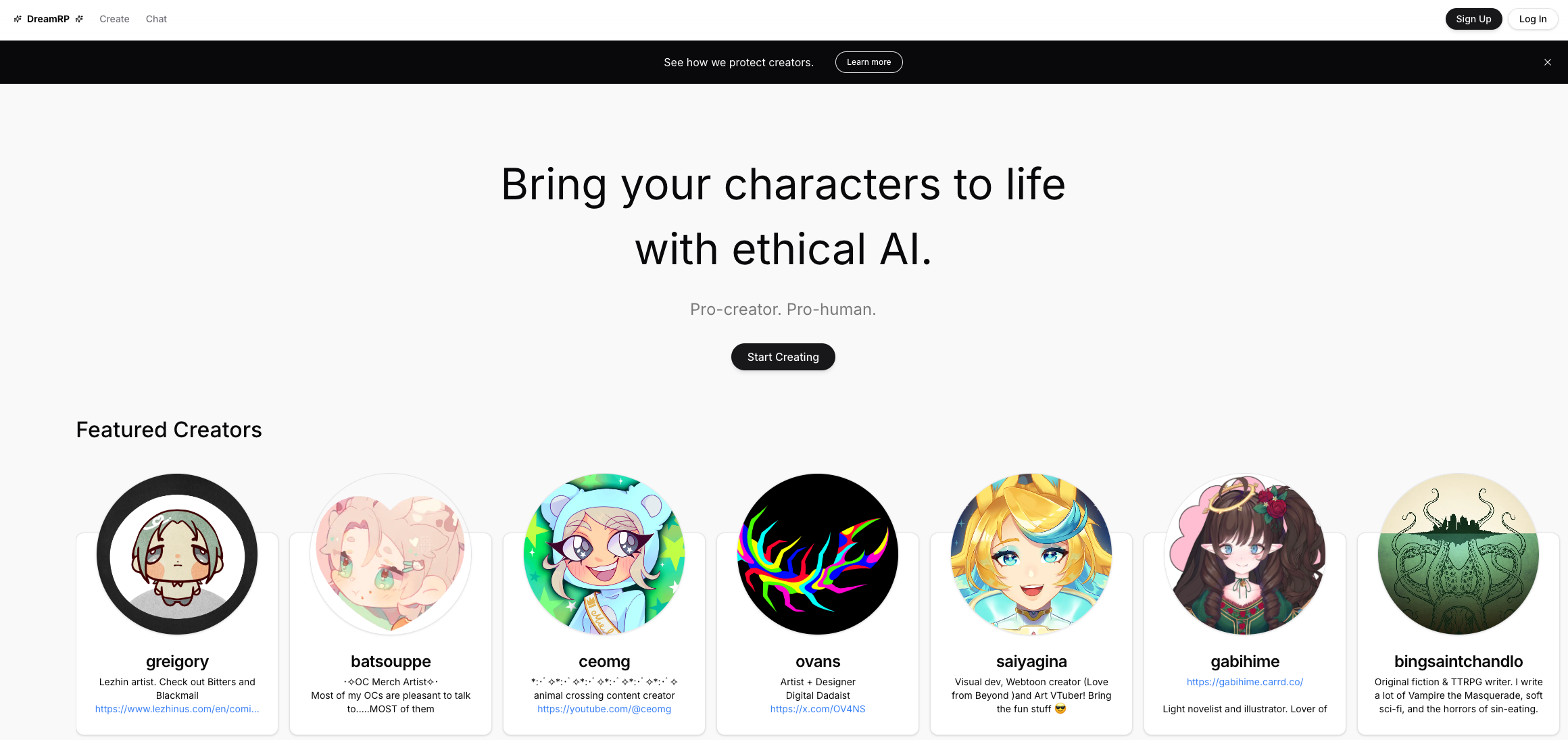 startuptile DreamRP (YC S24)-Character.ai meets Patreon