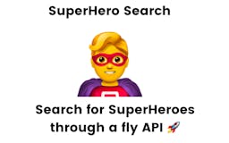 🦸‍♂️ Superhero Search API media 1