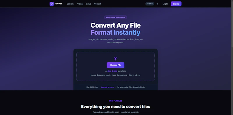 FlipFiles screenshot 2