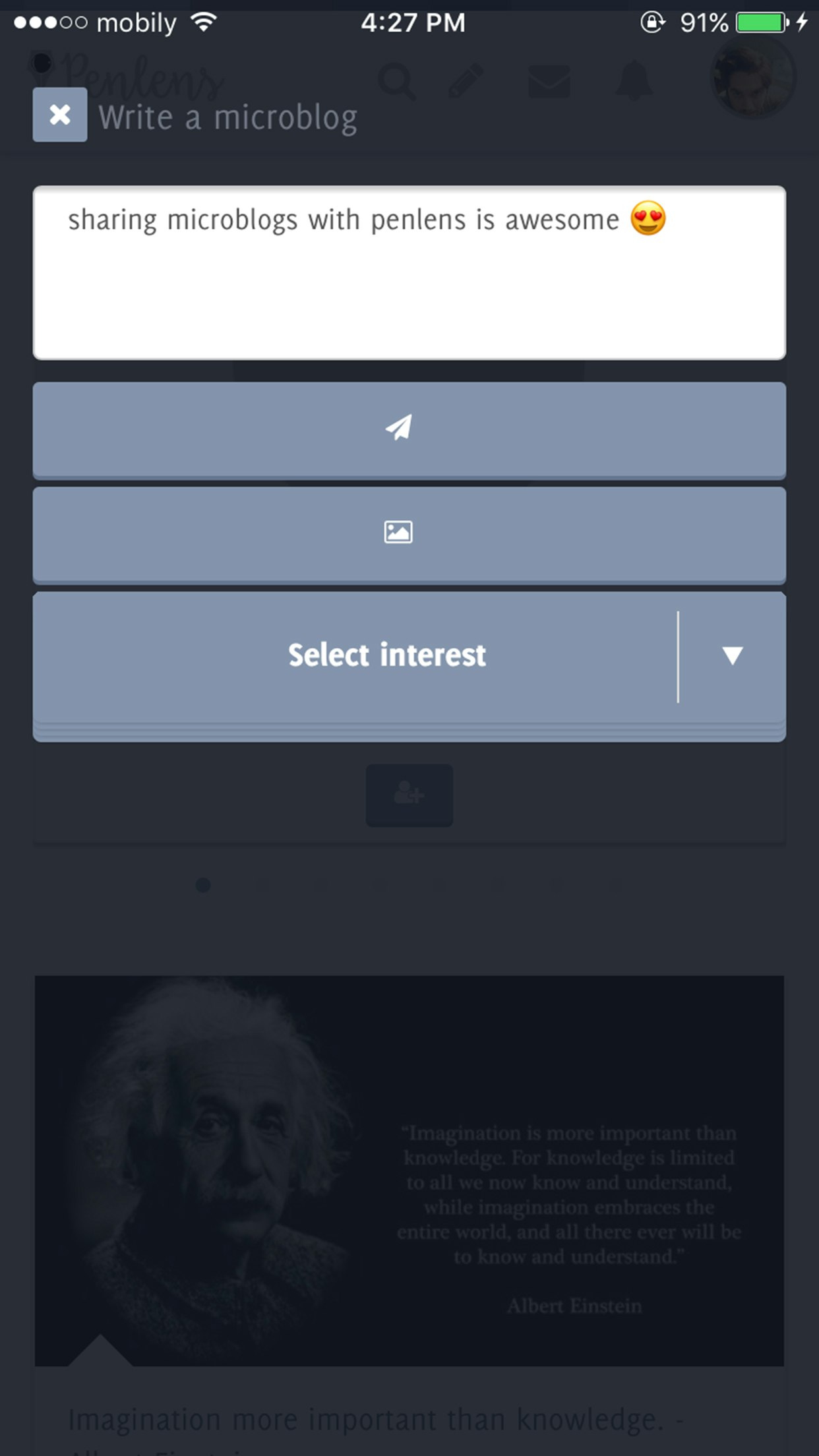 Penlensapp gallery image