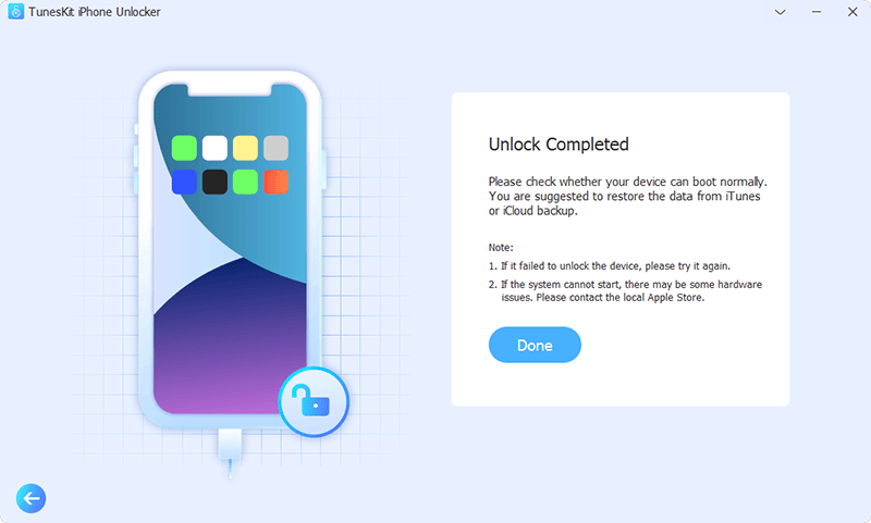 Tuneskit iPhone Unlocker - 다른 시나리오에서 암호없이 iPhone을 잠금 해제하십시오 미디어 2