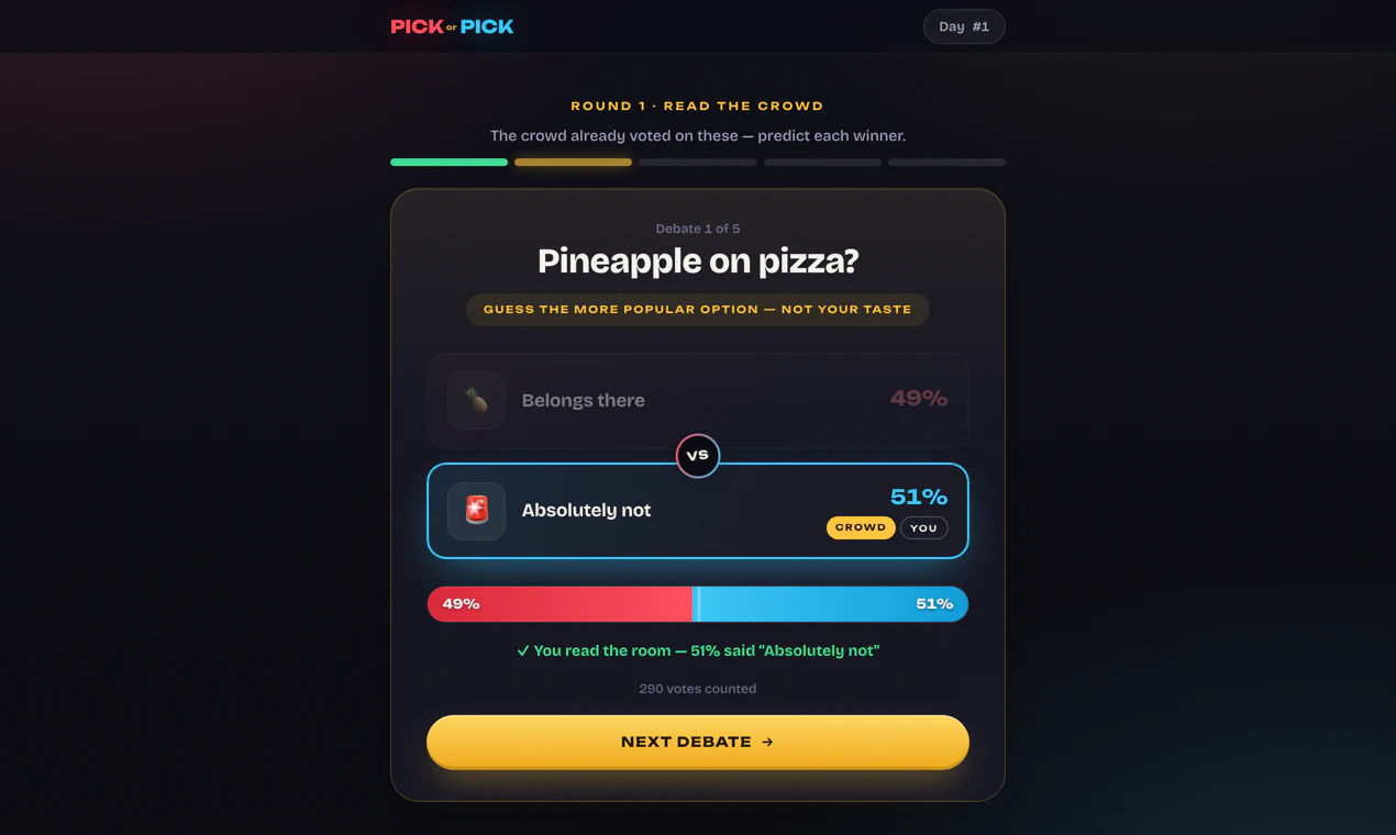 PickorPick screenshot 1