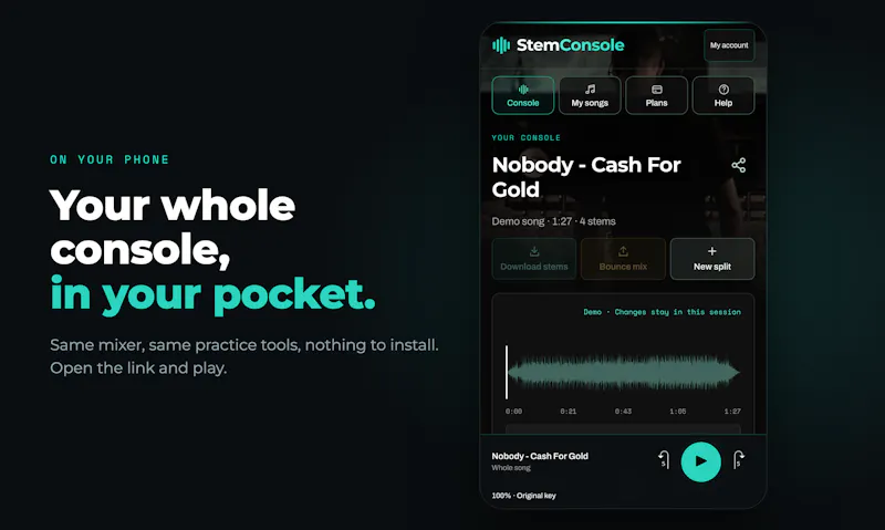 StemConsole screenshot 6