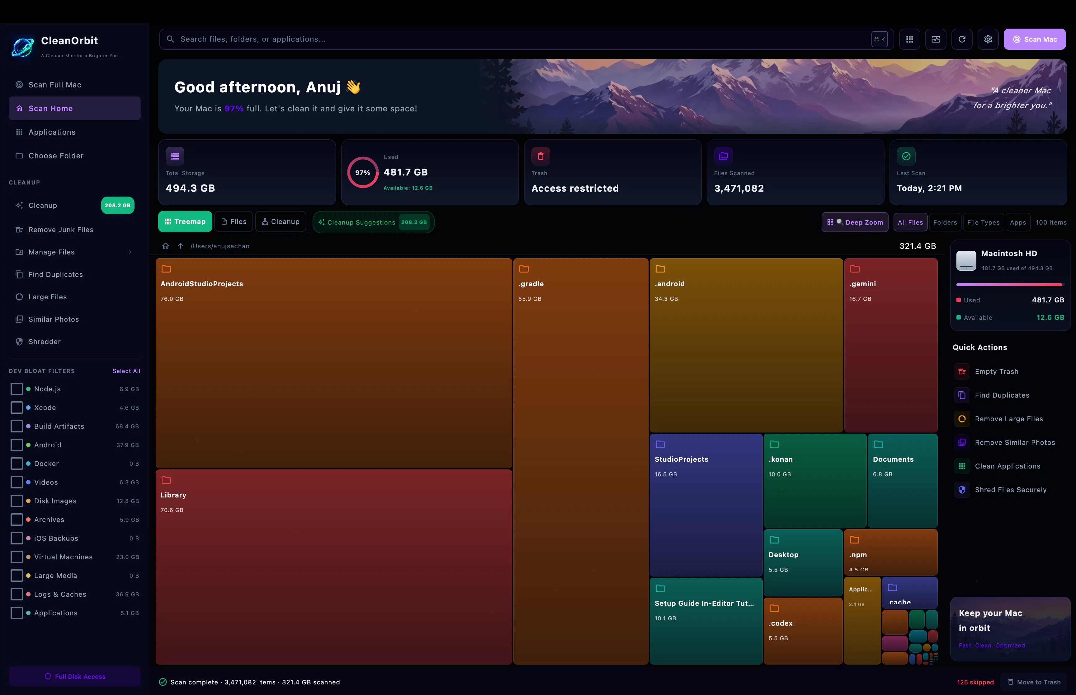 CleanOrbit gallery image