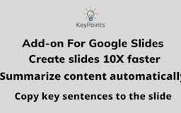 KeyPoints for Google Slides media 1