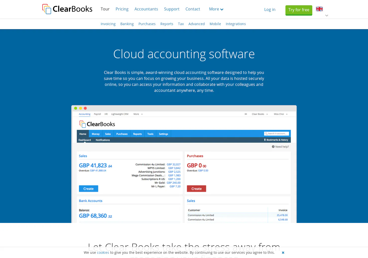 Clear Books Accounts
