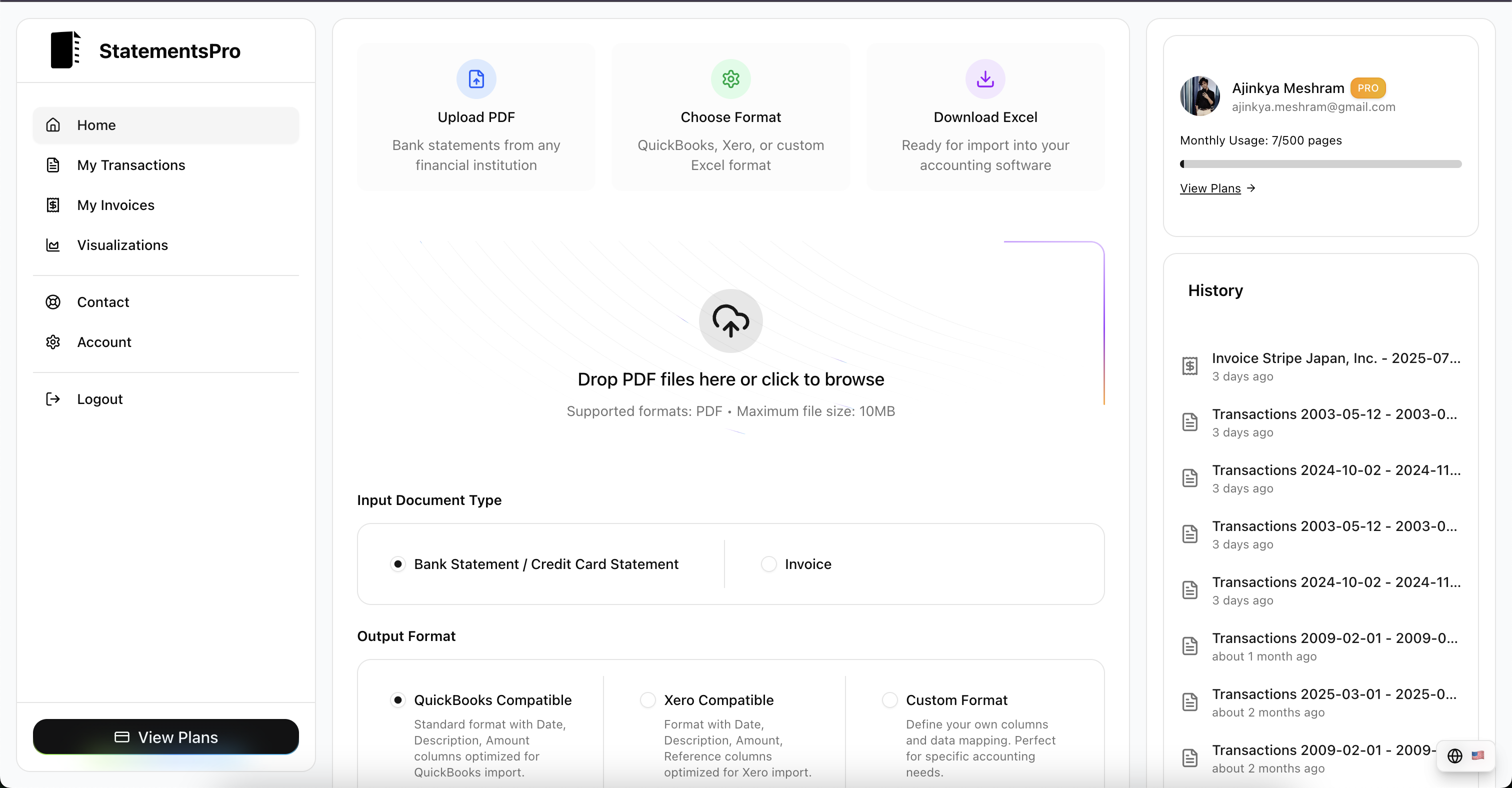StatementsPro - Screenshot 3 showing product features and functionality