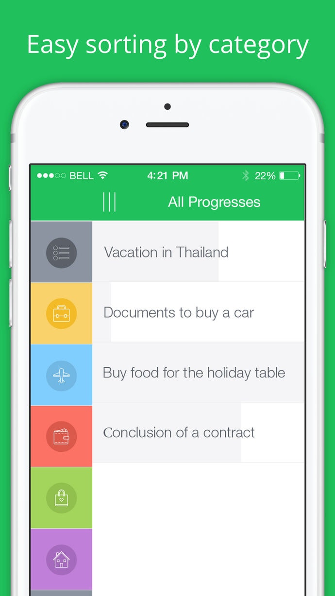Progressio - Goal & Tasks Tracker gallery image