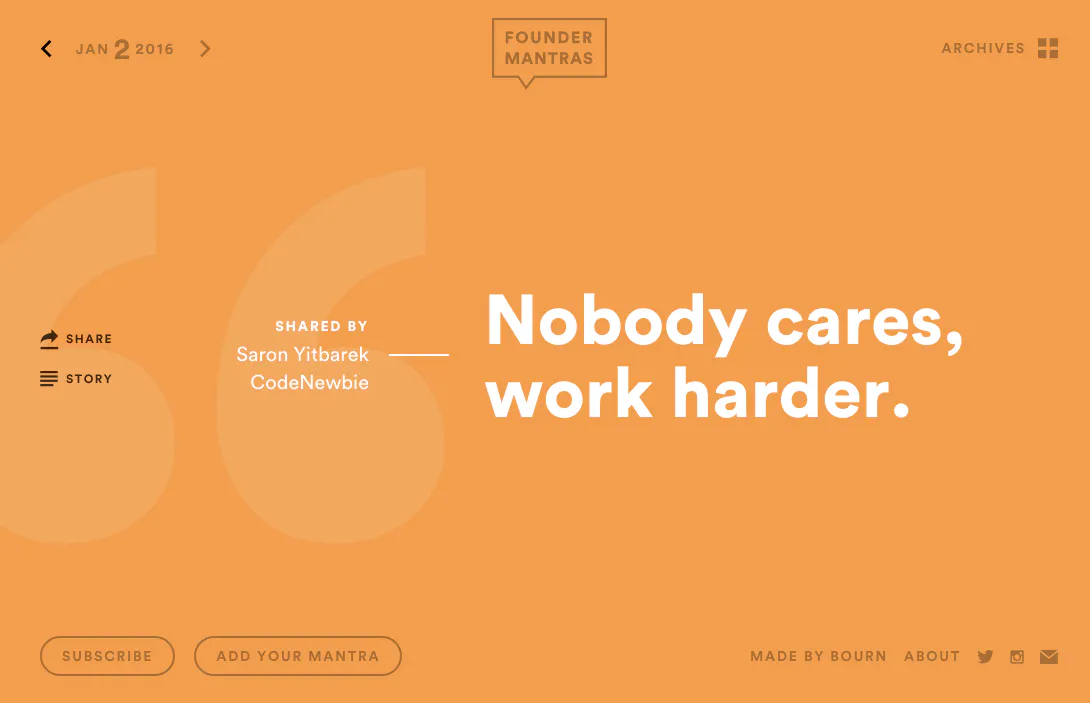 Founder Mantras Image