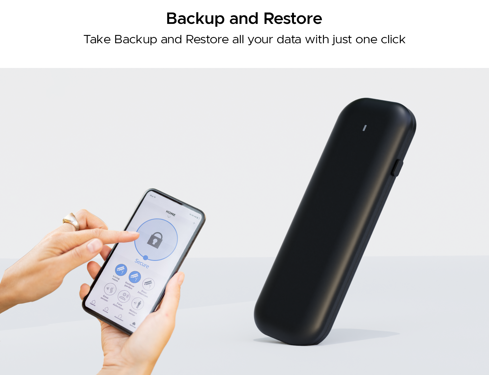 Média SSD sans fil à saut - 2400 Mo / s vitesse avec Wi-Fi6 et application pour les contrôles d'accès 5