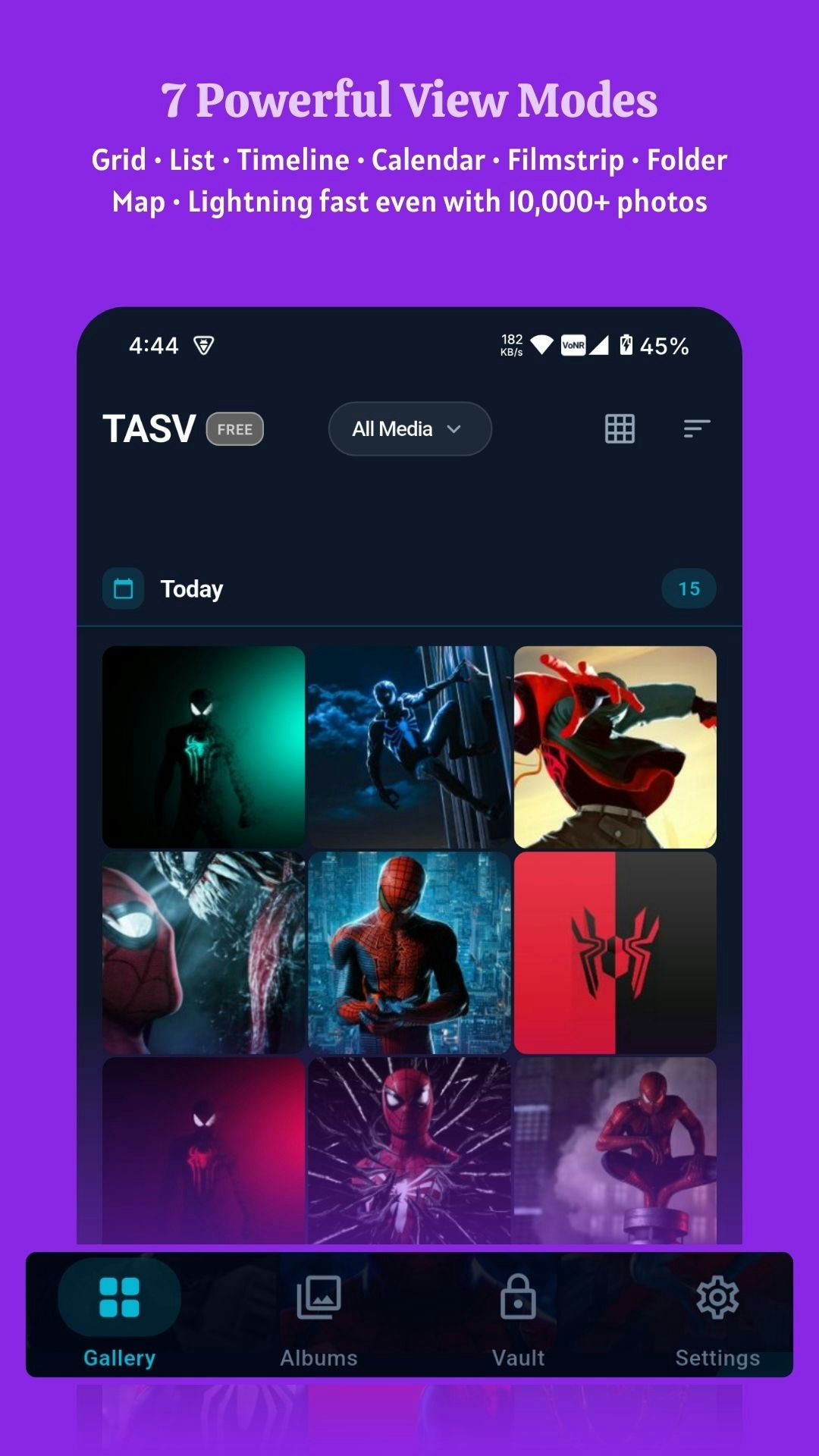 TASV - Screenshot 2 showing product features and functionality