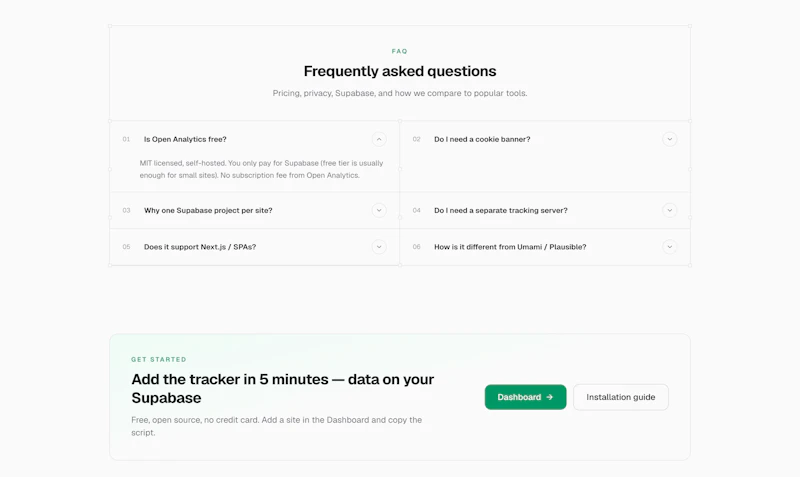 Open Analytics screenshot 7