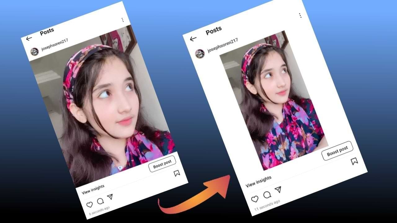 Mahsul uygulaması yok - Instagram için resme yeniden boyutlandırın medya 2