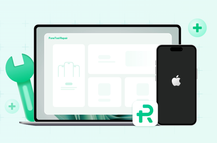 FoneTool Repair - Main product screenshot demonstrating key features and user interface