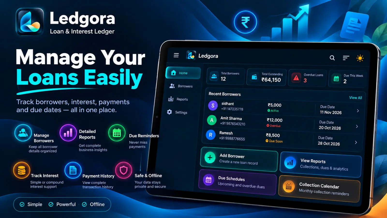 Ledgora – Smart Digital Khata screenshot 4