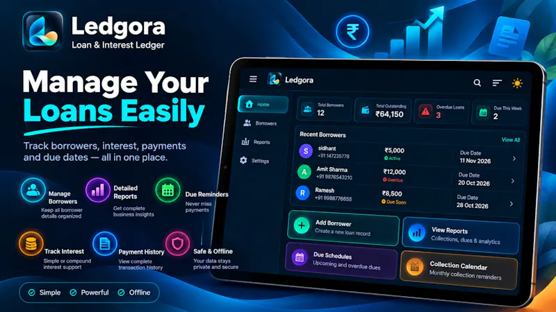 Ledgora – Smart Digital Khata screenshot 4