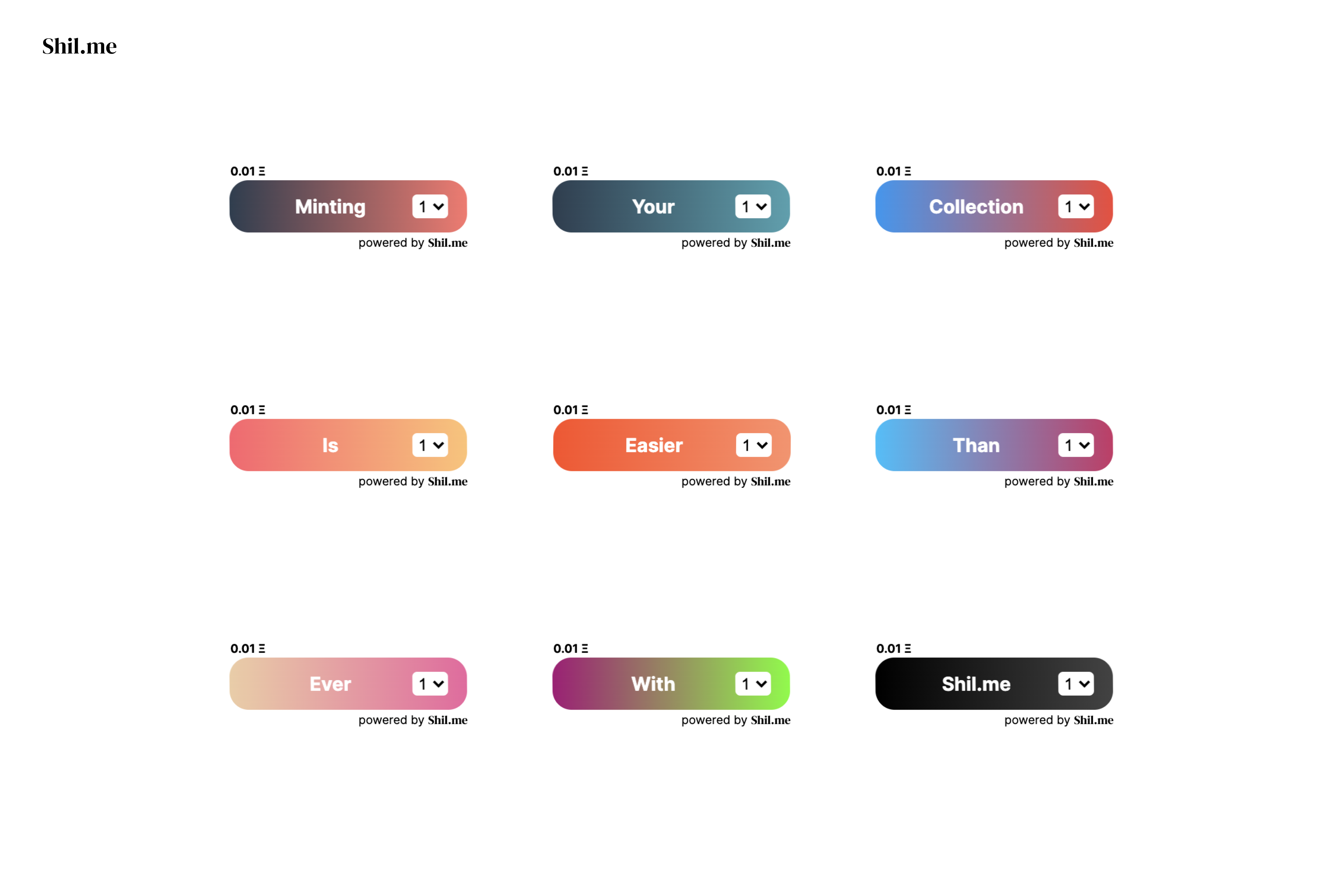 Mint Button for NFT Collections gallery image