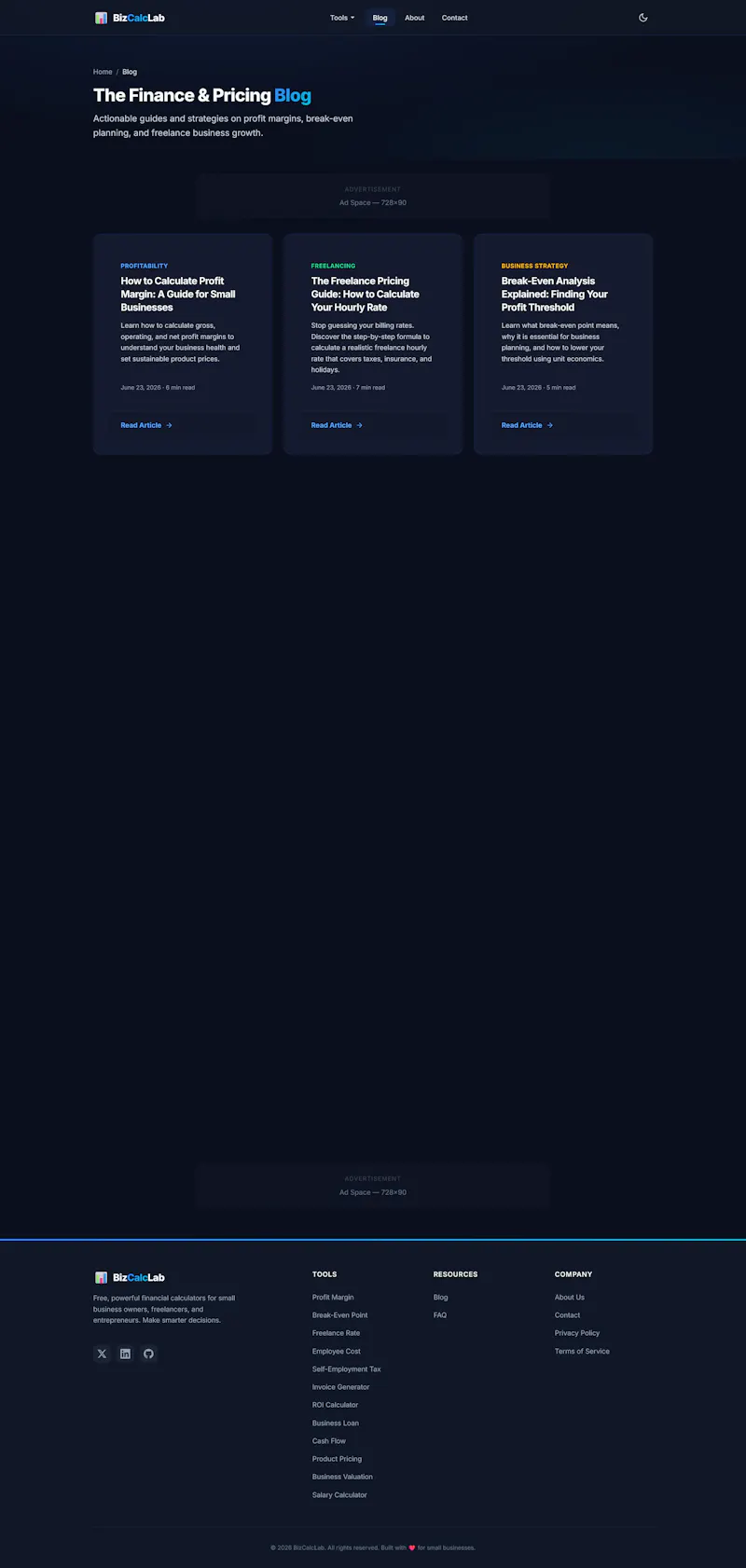 BizCalcLab screenshot 2