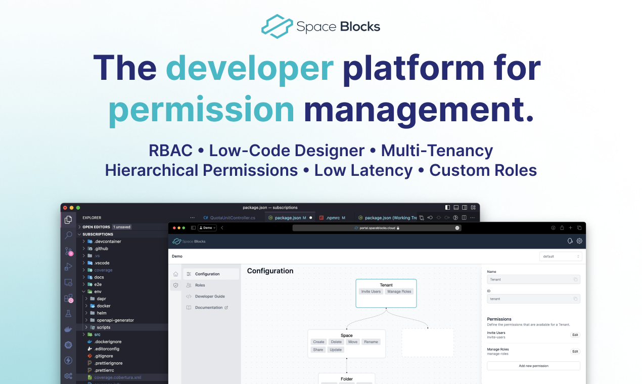 startuptile Space Blocks-Permissions as a service platform for developers