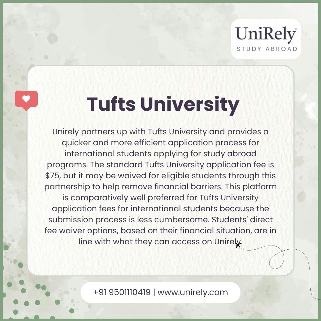 Tufts University 신청 수수료 - Dream University의 전문가들의 직접적인 지침! 미디어 1
