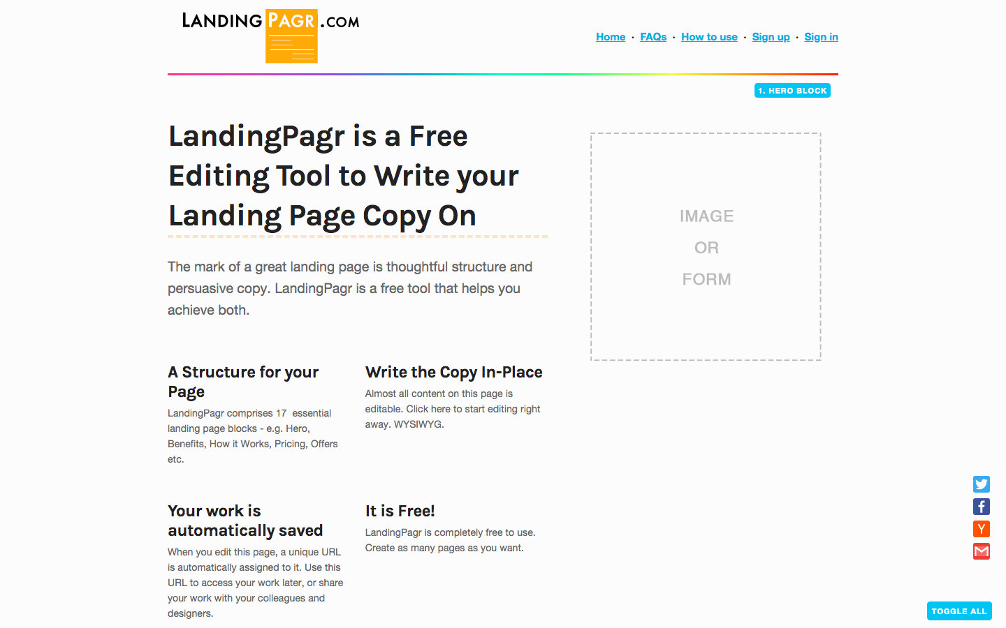 LandingPagr gallery image