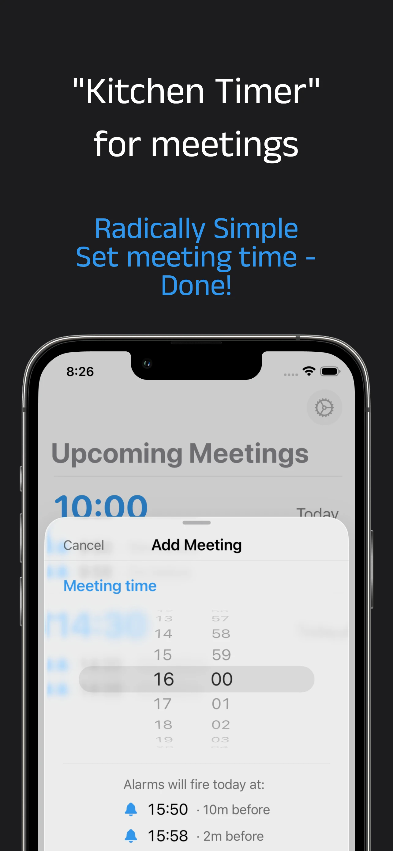 BE READY - Meeting Alarms screenshot 3