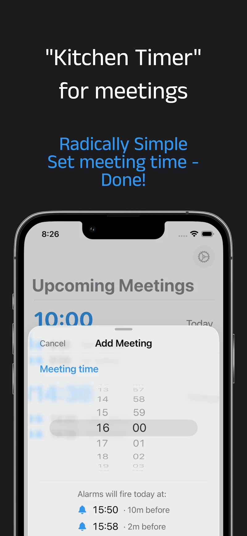 BE READY - Meeting Alarms screenshot 3