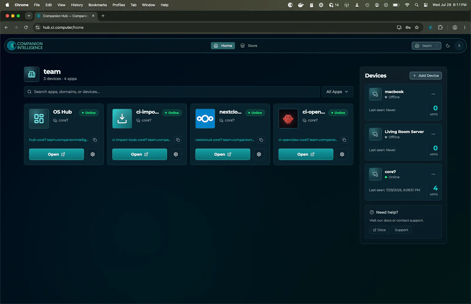 Companion Intelligence App Store screenshot 4